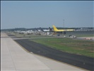 Sunny day at Washington-Dulles airport